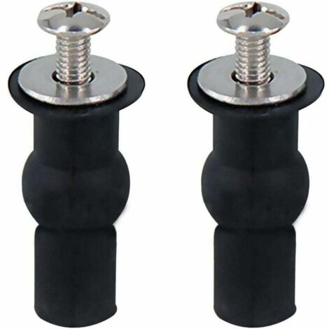 GABRIELLE - Fijaciones para bisagras de inodoro. Accesorio de fijación para todos los inodoros (18 mm).