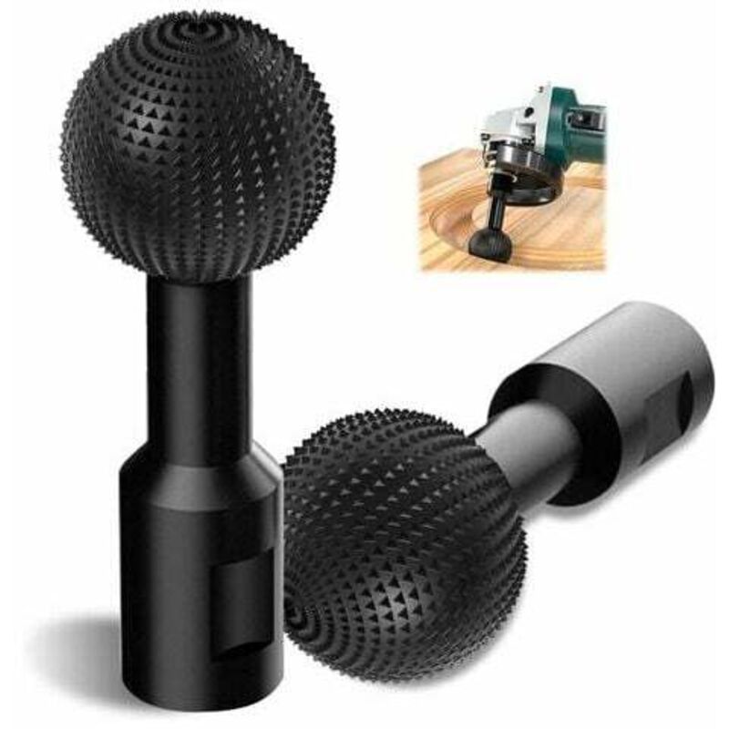 Gabrielle - Fraise a Spherique Bois Sculpture - Outil de Sculpture sur Fraise Metal Bois - fraise carbure - 10 mm Sculpture sur Bois Foret de