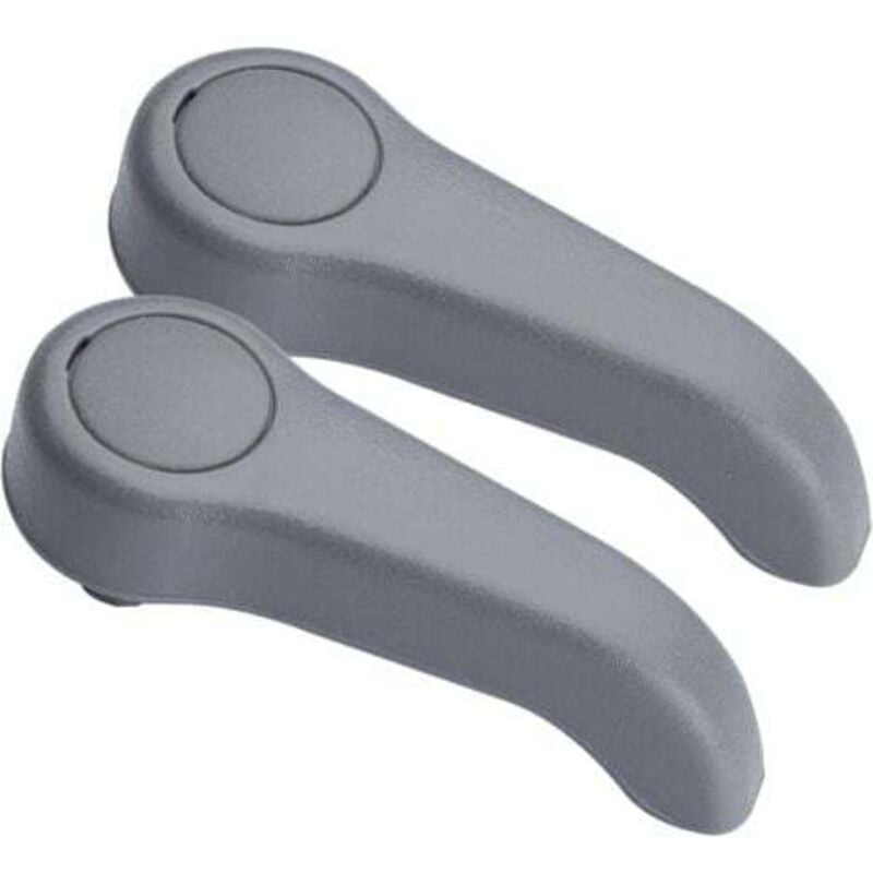 Image of Gabrielle - Grauer Vordersitz-Verstellgriff für Renault Clio 2 Twingo 1 7701209658 7701470827