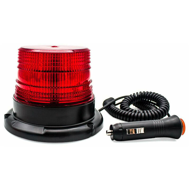 Gyrophare LED,d'urgence signalement lumières pour auto véhicule Rechargeable(Rouge) - Gabrielle