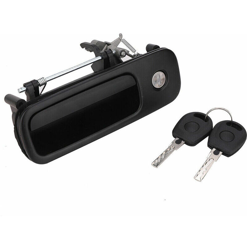 Gabrielle - Hayon poignée serrure + 2x clés pour vw Golf 4 Polo 6N Lupo 1J6827565B