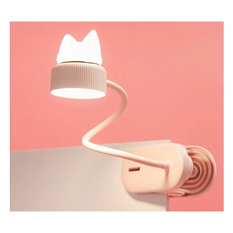 Gabrielle - Lampe de bureau,LAMPE a pince flexible avec Veilleuse Original/Avec batterie rechargeable par USB/Liseuse led & Lampe de lecture pour