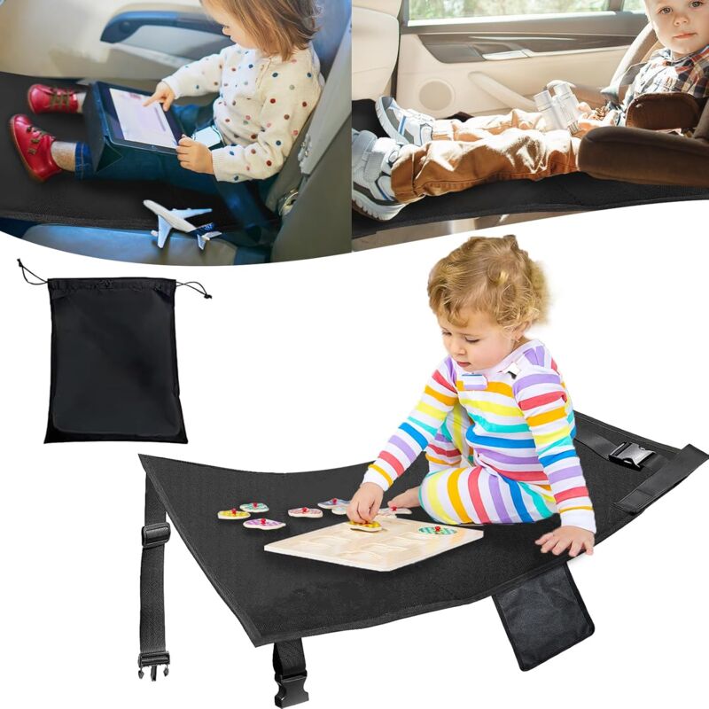 Lit d'avion pour enfants, repose-pieds d'avion pour enfants, lit de voyage portable pour bébé, repose-pieds de voyage en avion pour bébé, poche avec