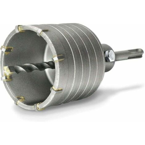 GABRIELLE Lochsägen-Bohrkrone, Trockenkernbohrer Ø 68 mm + SDS Plus-Adapter 110 mm + Zentrierbohrer 8 x 110 mm