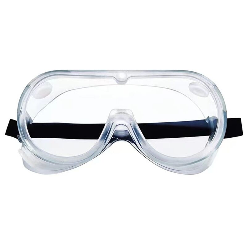 Lunettes de protection anti-buée anti-éclaboussures, verres transparents et bande élastique entièrement réglable, lunettes de sécurité universelles
