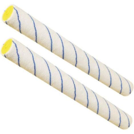 Gabrielle – Manchons de rouleau de peinture 20 pouces – Microfibre haute densité – Anti-éclaboussures – Réutilisables pour murs et plafonds