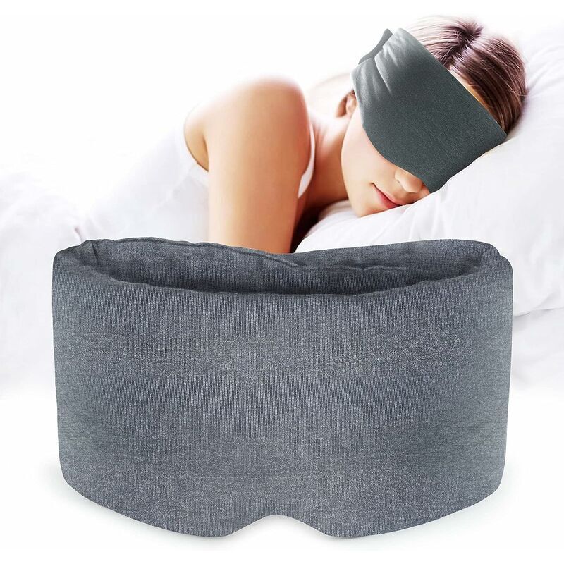 Masque de sommeil - Masque de nuit ultra doux et confortable, masque pour les yeux pour dormir pour la maison, le sommeil, les voyages(717.8cm) Masque de sommeil - Masque de nuit ultra doux et confortable, masque pour les yeux pour dormir pour la maison, le sommeil, les voyages(717.8cm)
