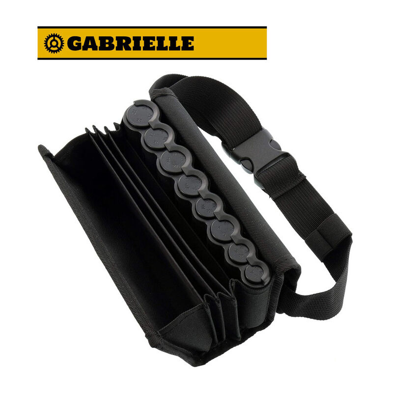Gabrielle - Organiseur euro portable, sac ceinture à suspendre, fermeture rabattable - idéal pour le secteur du transport (chauffeurs-livreurs,