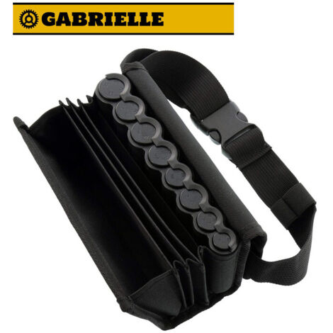 GABRIELLE Organizer portatile per euro, borsa da cintura appesa, chiusura a ribalta - Ideale per il settore dei trasporti (autisti di consegne, autisti di autobus, taxi francesi)