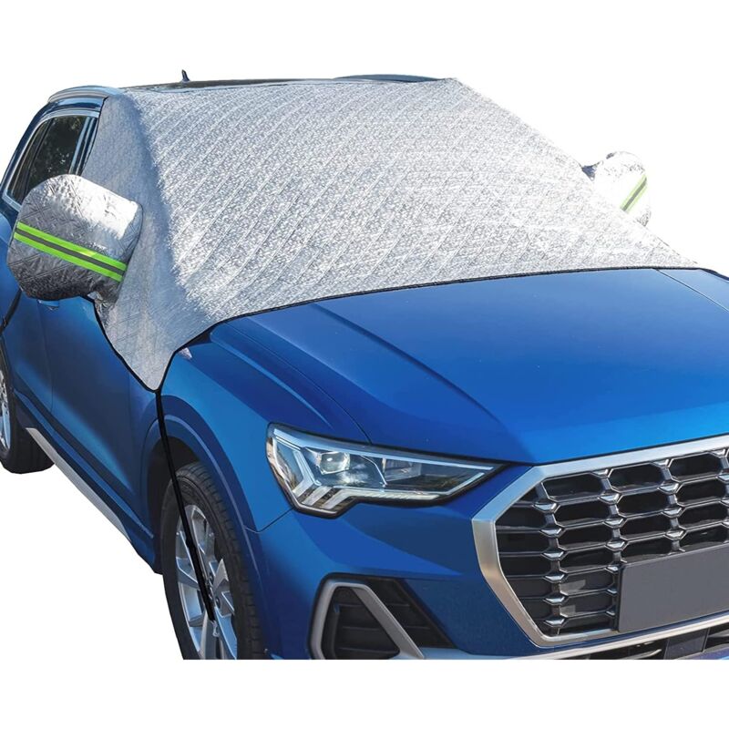 GABRIELLE Protecteur de Pare-Brise de Voiture, Couverture de Pare-Brise de Voiture imperméable Universelle d'hiver, Protection Contre la Neige,