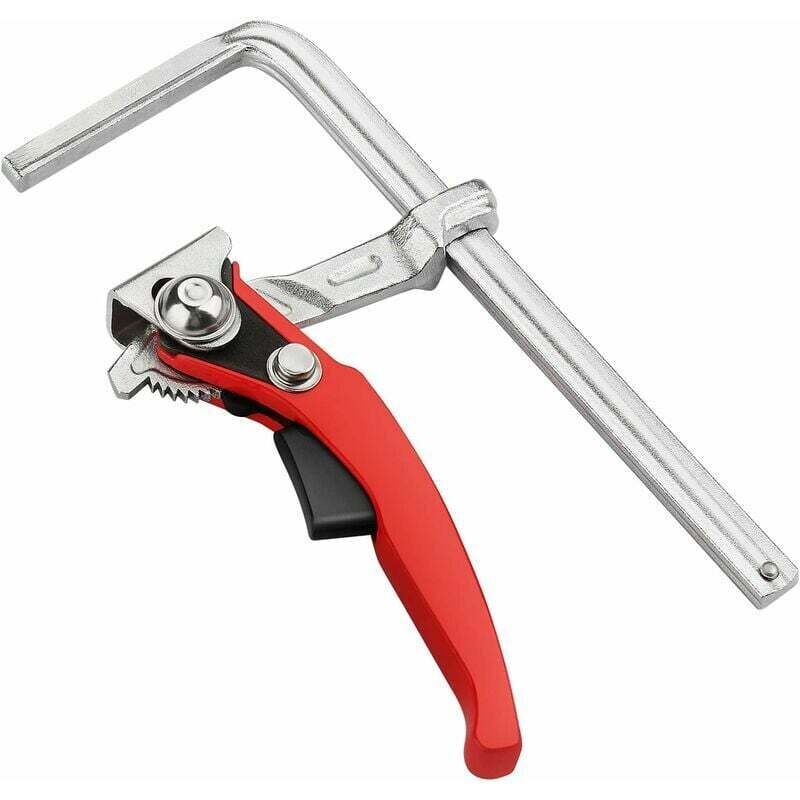 Image of Schnellklemme, 1 Stück, 160 mm Hebelklemme, Ganzstahl-Tischklemme, 220 kg Klemmkraft - Gabrielle