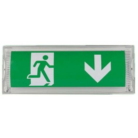 GABRIELLE Unità di illuminazione di sicurezza autonoma 3 ore di illuminazione IP65 200Lm 6500K 27LED