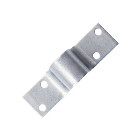 Gache A Patte Pour Verrou Baionnette - D12 - Zingue Blanc