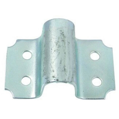 Gâche à pattes pour verrou diamètre 16mm zingué bichromaté JARDINIER MASSARD 9501162