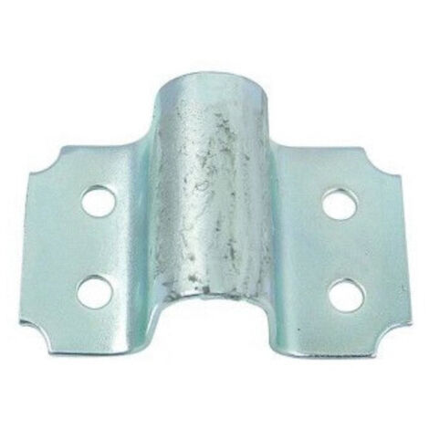 Gâche à pattes pour verrou diamètre 16mm zingué bichromaté JARDINIER MASSARD 9501162