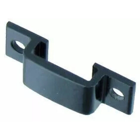 GACHE APPLIQUE TARGETTE ALU NOIR