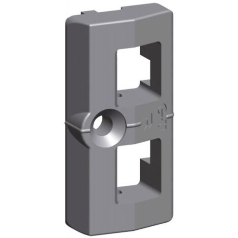 Gâche de tringle pour crémone à larder pour menuiserie PVC référence E192220007
