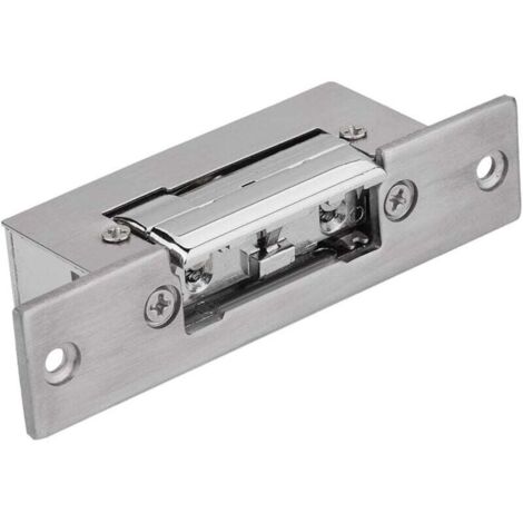 Gâche électrique 12 V CC, gâche électrique pour portes étroites, compatible avec tous types de portes
