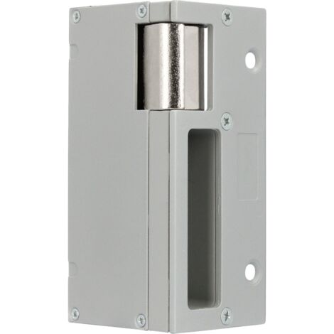 Klose Besser – Gâche électrique réversible 120 mm – Émission 12/24V AC/DC – Zamak – Résistance à la poussée 4000N – Pour porte tirant