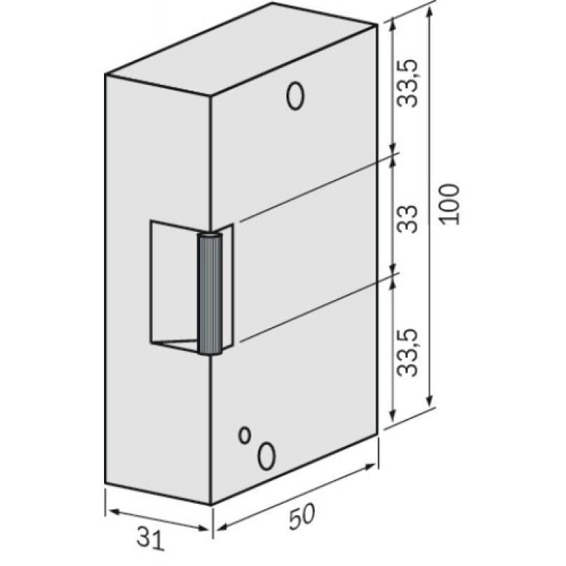 Gâche électrique anti-panique à emission Série AP - BEUGNOT - BE12901000