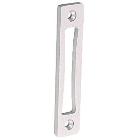 Gâche haute et basse plate 2840.10 pour serrure menuiserie métallique épaisseur 8 mm - STREMLER