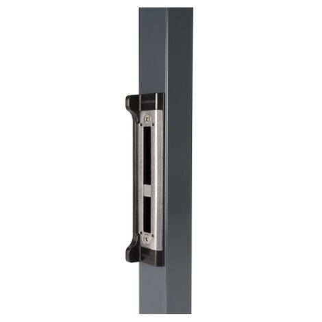 Gache inox pour serrure 19626