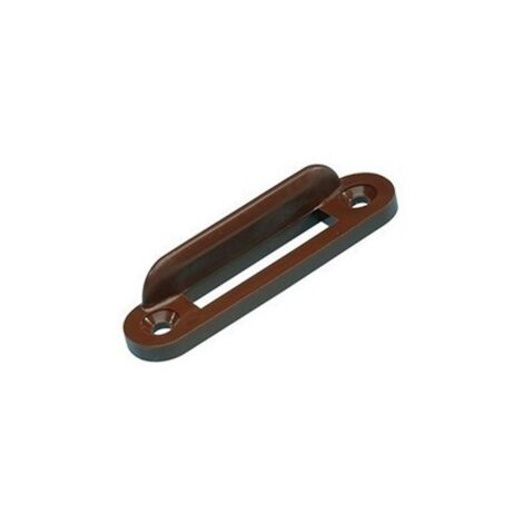 Gâche marron de serrure à poussoir