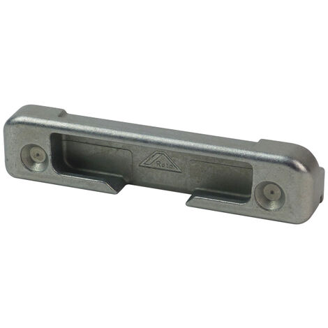 Gâche ob sur dormant alu - Axe ferrure (mm) : 9 - Fixation : V02 - Sens : Droite/gauche - Type d'assemblage : A clamer - ROTO