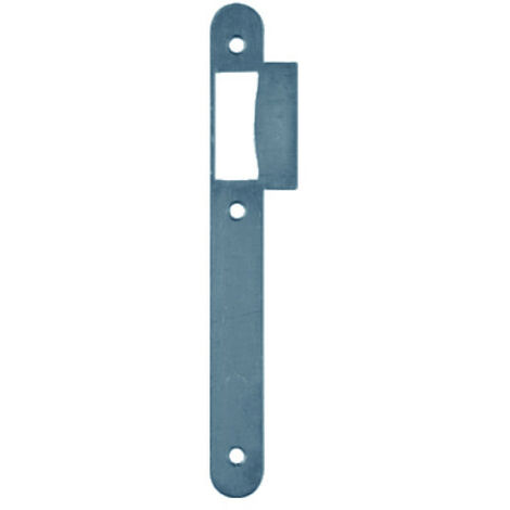 Gâche plate Vachette D452 bout rond inox monopoint
