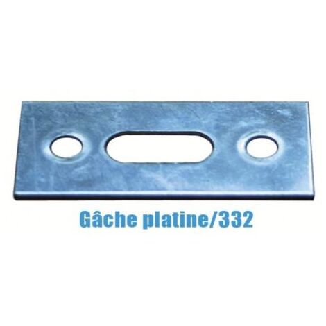 Gâche platine pour crémone 332 - ASSA ABLOY BEZAULT