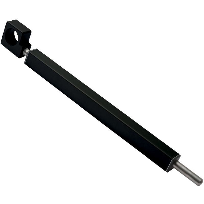 Verrou aluminium en applique ATLAS L 450mm noir - FAPIM - 372423