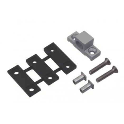 Gâche platine supérieure pour verrou ATLAS gris - FAPIM - 3740G5