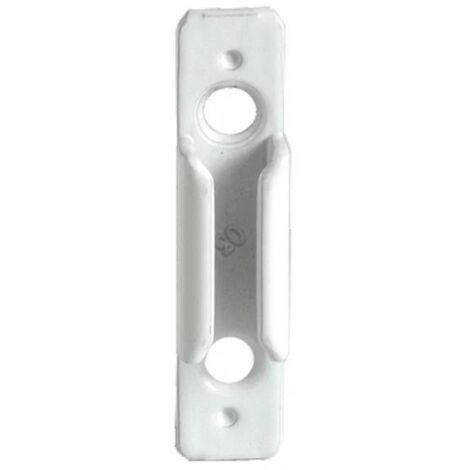 Gâche plot avec entretoise blanc - FERCO - G-17722-00-0-7
