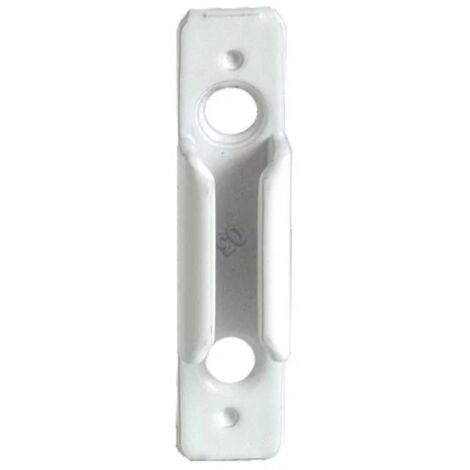 Gâche plot avec entretoise blanc - FERCO - G-17722-00-0-7