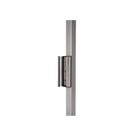 Locinox – Gâche pour crémone 40-60mm – Acier inoxydable – Réglable avec joint d'amortissement – Système Quick-Fix – Pour profils rectangulaires et ronds