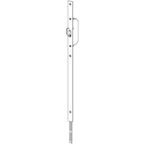 Gâche pour galet PVC et alu Ferco - Gâche SE / OB Veka - G-22299-45-0-1