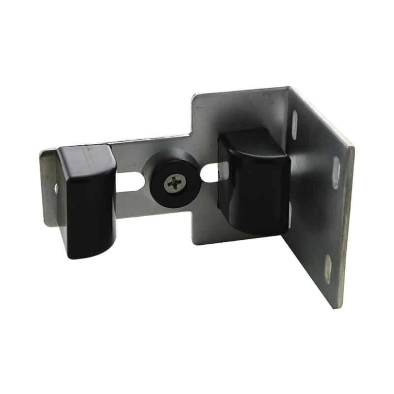 Gâche pour portail coulissant 3 fonctions noir - SECURY-T