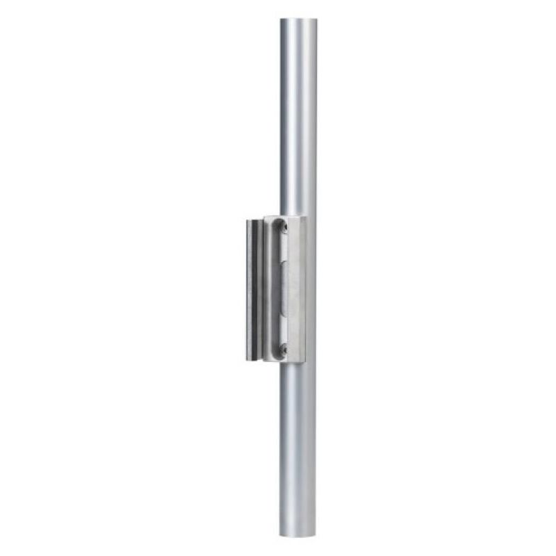 Locinox - Gâche pour serrure de portail lakq 40, profil rond à partir de ø 40 mm, coloris aluminium - Aluminium