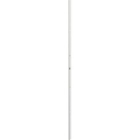 Gâche pour serrure en applique carénée PROTECTIVE blanche gauche - VACHETTE