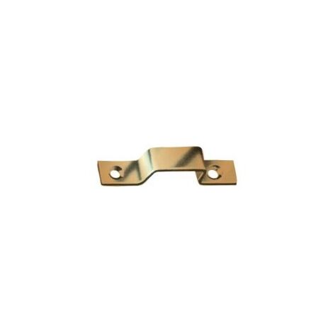 Gache pour verrou 16x34mm Galva