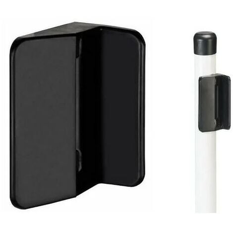 Gâche STK QF pour serrure TWIST40, pour poteaux carrés LOCINOX