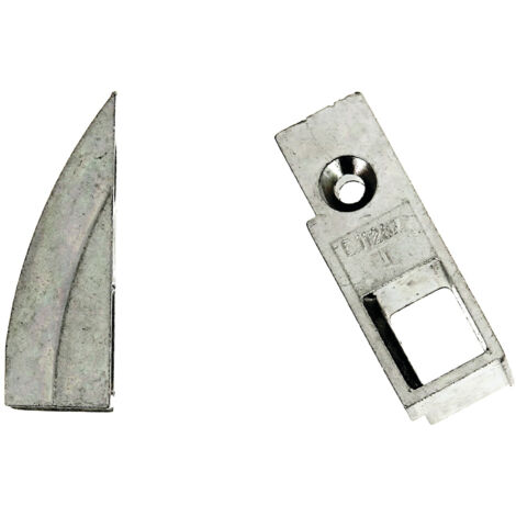 Gâche tringle simple à toupiller droite bois - FERCO - E-11287-00-R-1