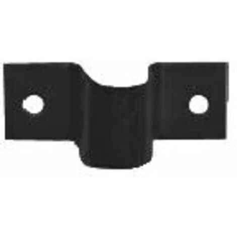 GACHE VERROU BAIONNETTE D14 NOIRE PLATINE 55X20X1,6