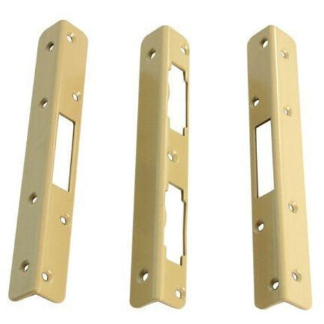 Gâches équerre pour serrure 3 points série 5000 - ASSA ABLOY VACHETTE Gauche Bronze