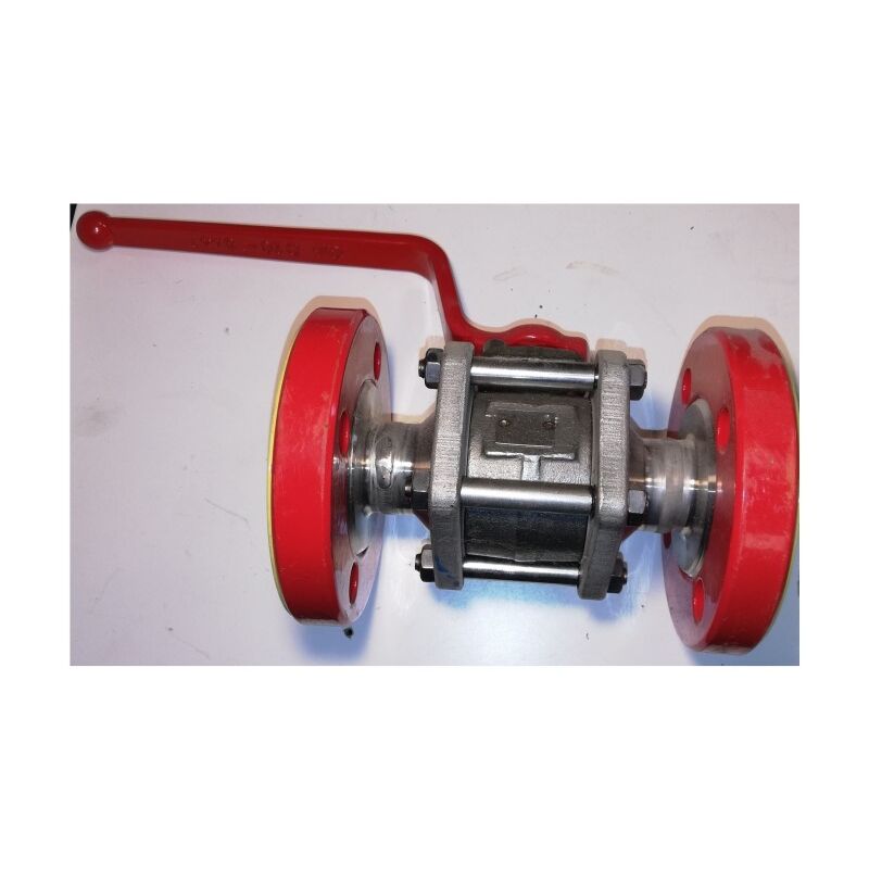 V16 Ball Valve DN25 pi fab - PN40 - Stainless Steel - Gachot