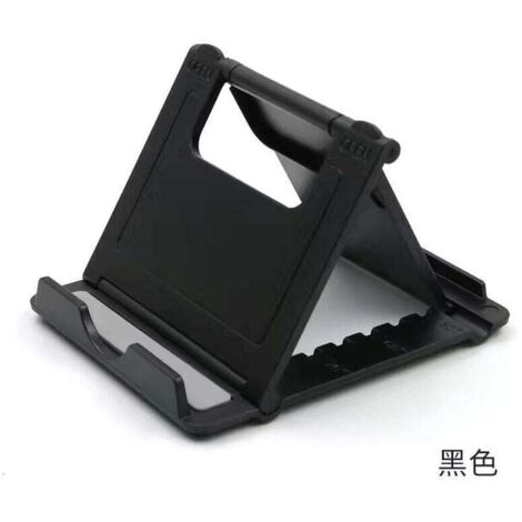Gadget da cucina Supporto per telefono Candy Mini Supporto fisso portatile per cucina Mobile Mensola Organizzatore Supporto Decorazioni Accessori: Nero