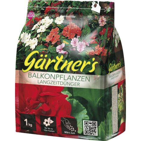 Gärtner`s Balkonpflanzen GÄR 1 Kg Gärtners Langzeitdünger