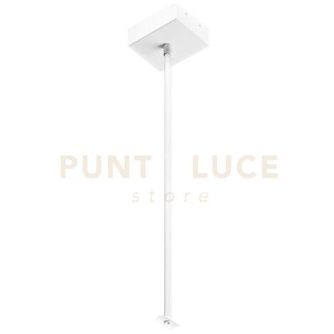 GAETA BI SP/4 - KIT CON ROSONE DA 75CM PER BINARIO "GAETA ART.SP/2" BIANCO