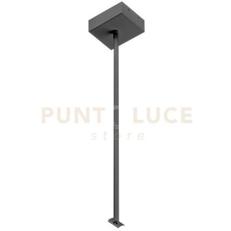 GAETA BI SP/4 - KIT CON ROSONE DA 75CM PER BINARIO "GAETA ART.SP/2" NERO