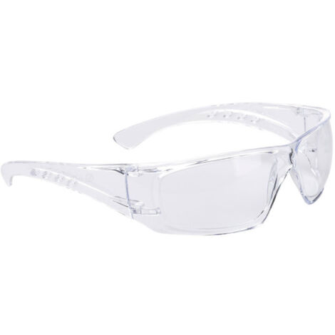 Gafa de seguridad de lente curvada Clear View PW13  Transparente